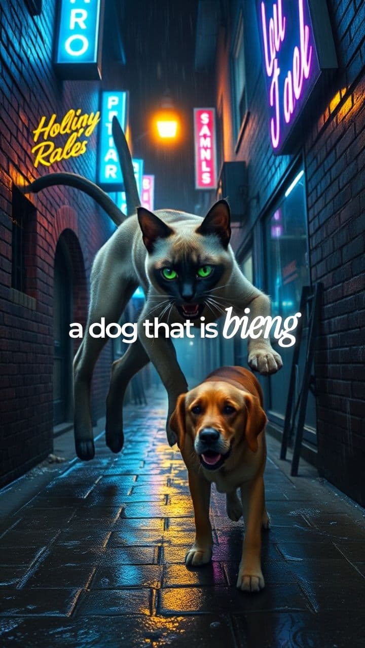 Dog's Serum Revenge on Mutant Cat