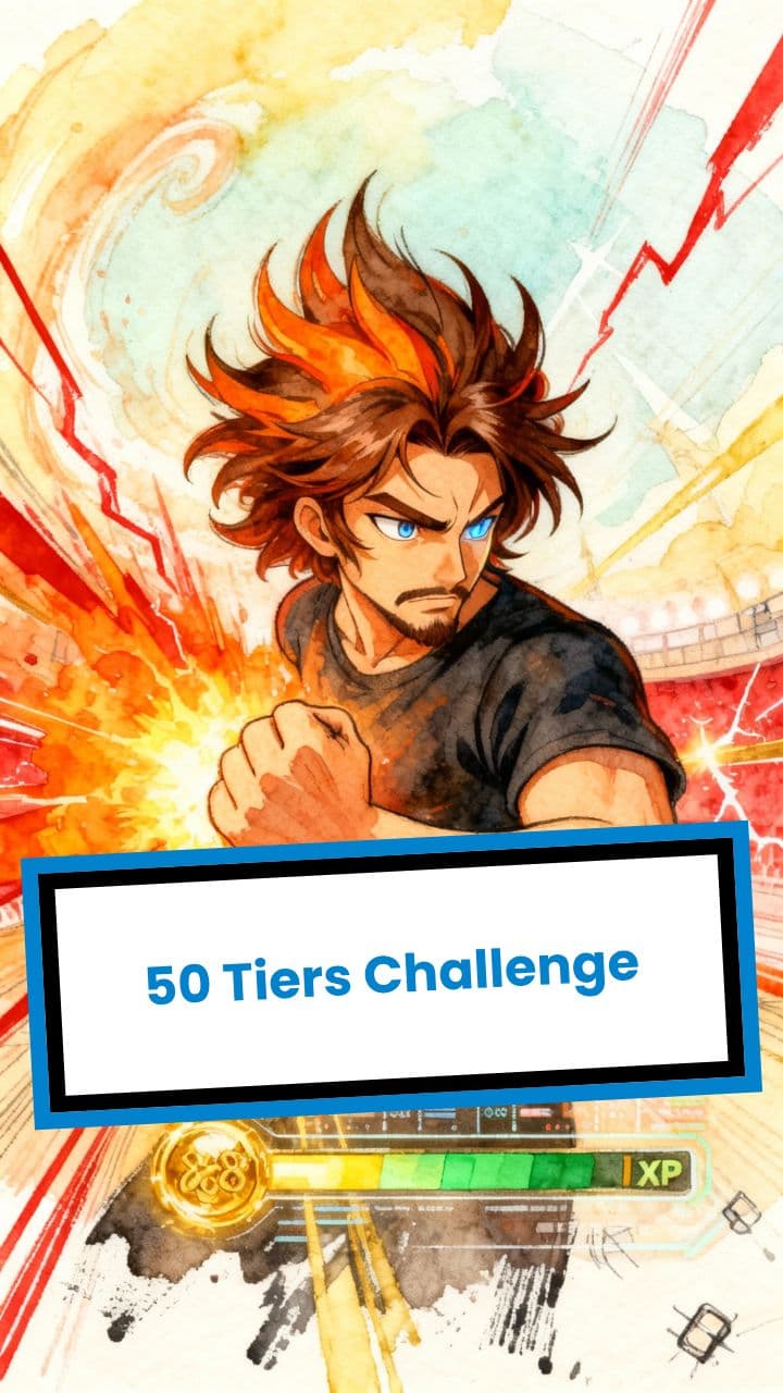 50 Tiers Challenge