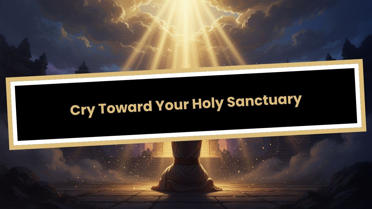 Cry Toward Your Holy Sanctuary