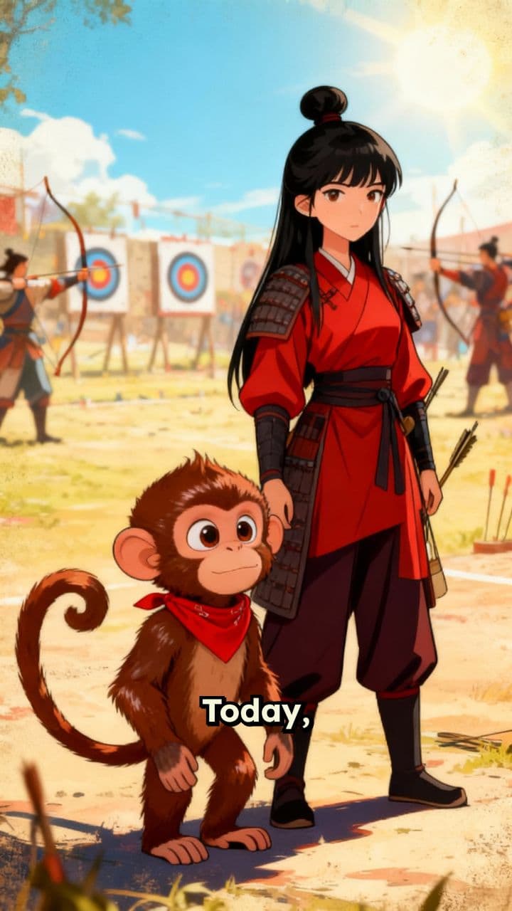 Mojo's Archery Lesson