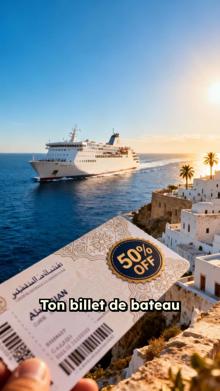 Réductions sur les traversées vers le Maghreb