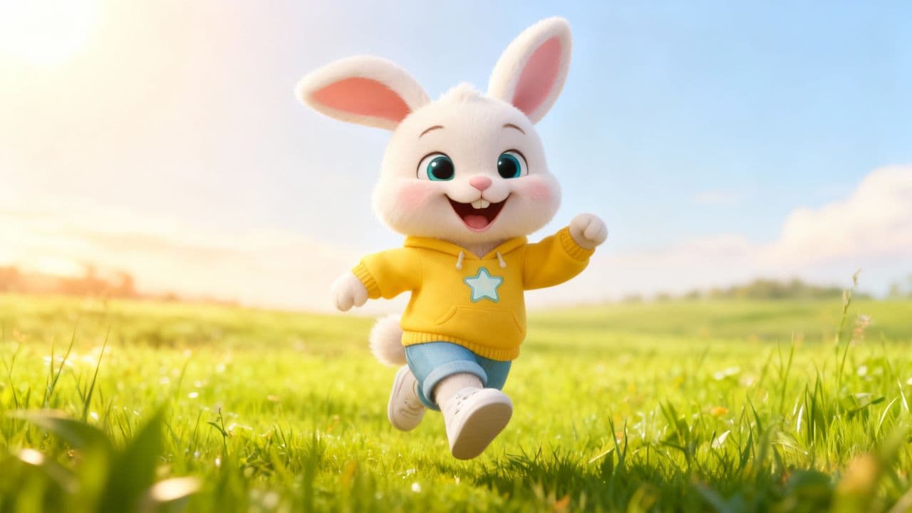 Kinder Bunny's Happy Dance