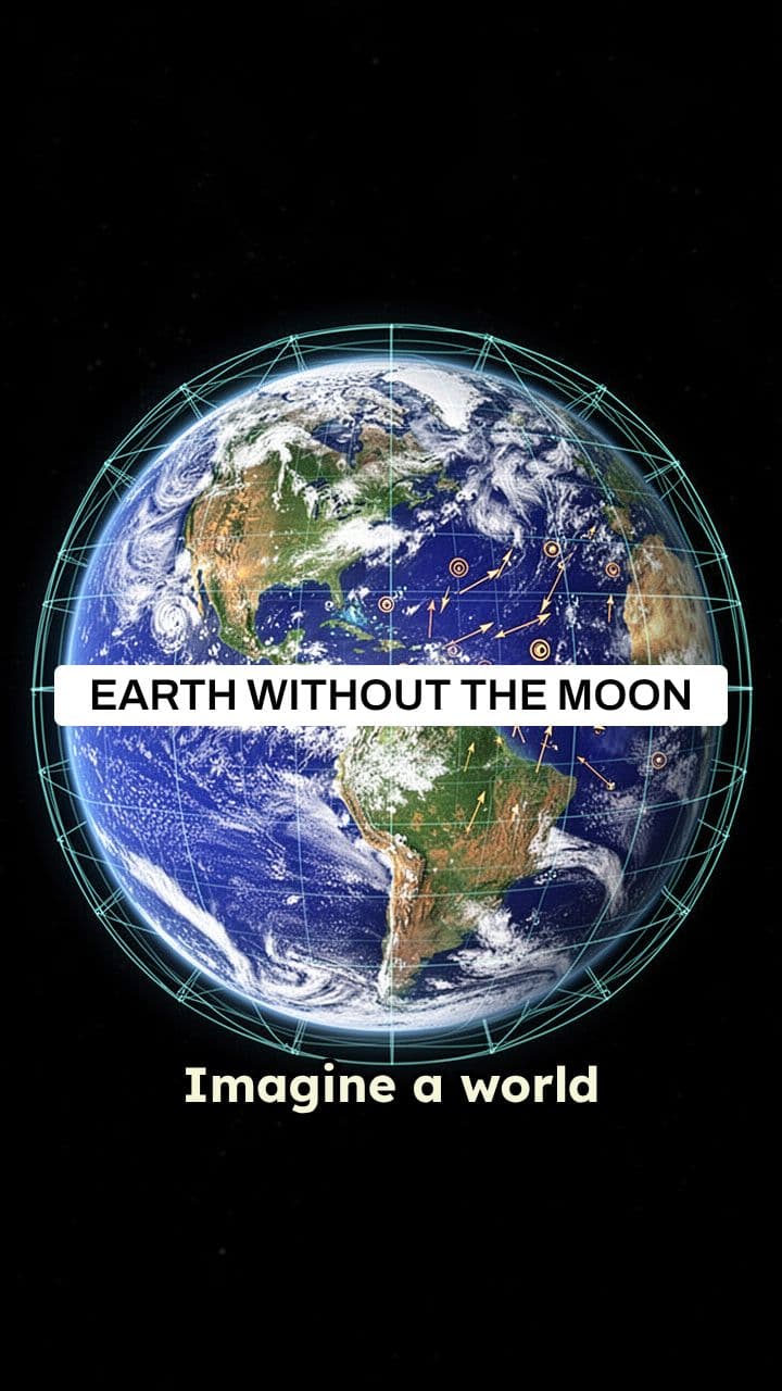 Earth Without the Moon: A Scientific Visualization