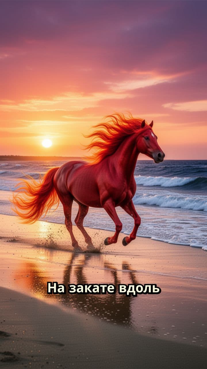 Красный жеребец — талисман судьбы