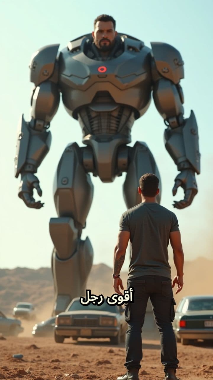 تحدي القوة بين الإنسان والروبوت