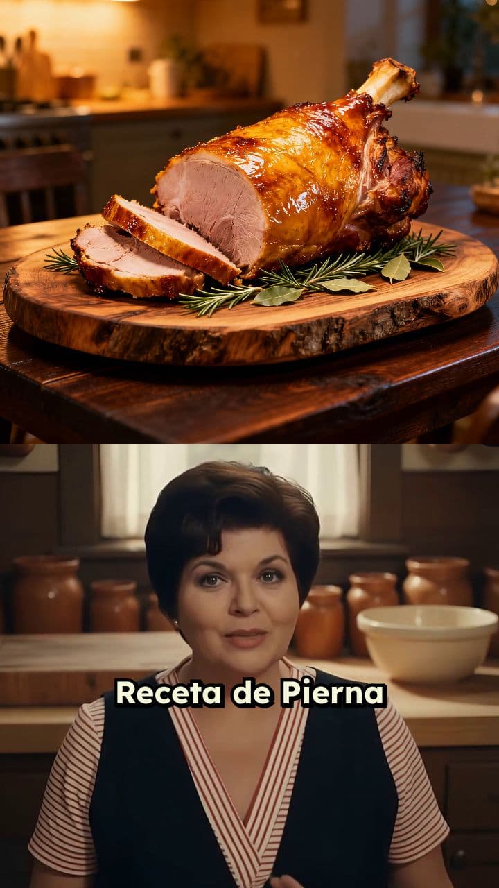 Pierna de Puerco Asada a la Criolla