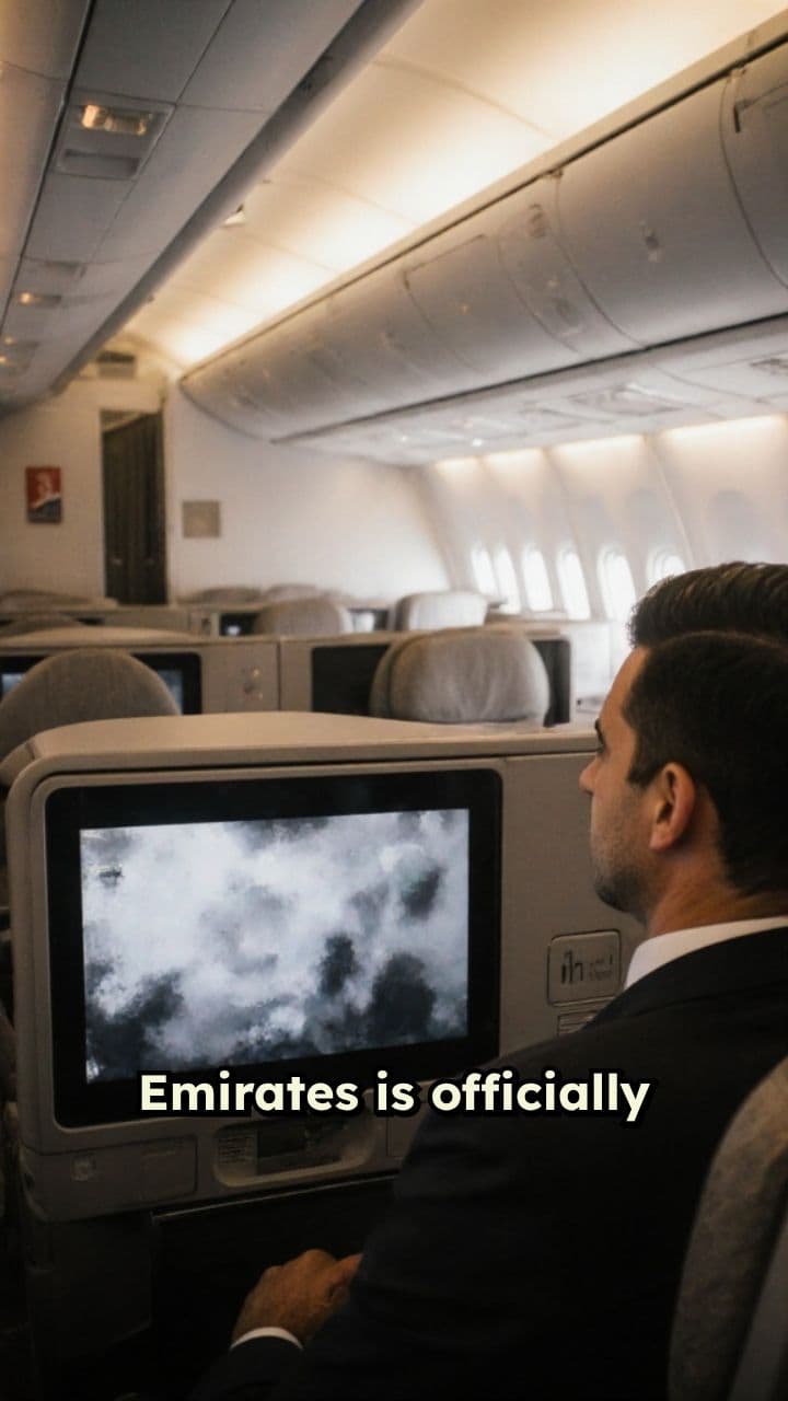 Emirates Introduces Free Starlink WiFi