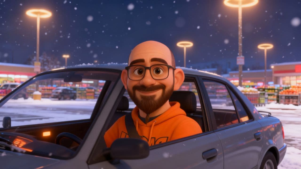 #6709 Snowy Night Connection