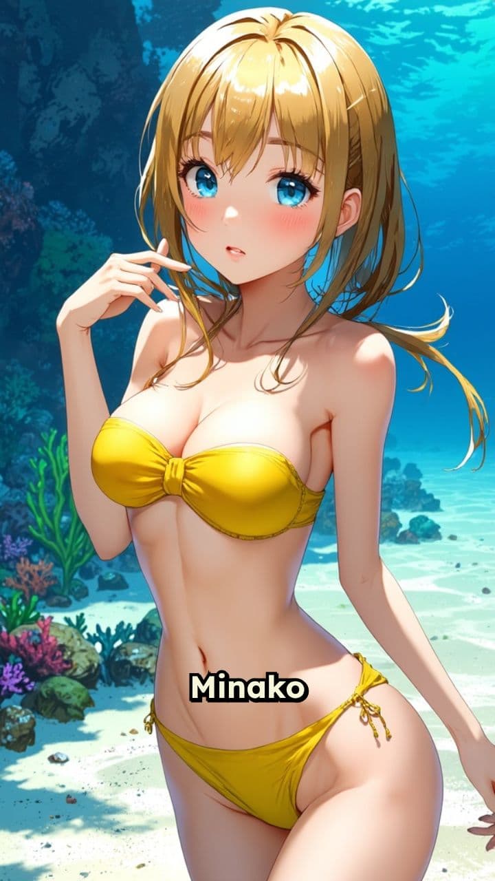 Bubbles and Beauty Underwater