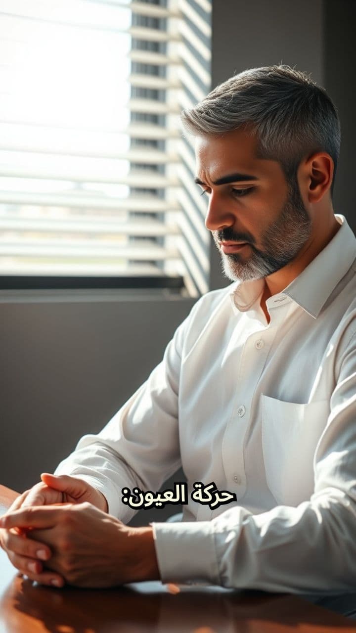دلالات حركة العيون على الصدق