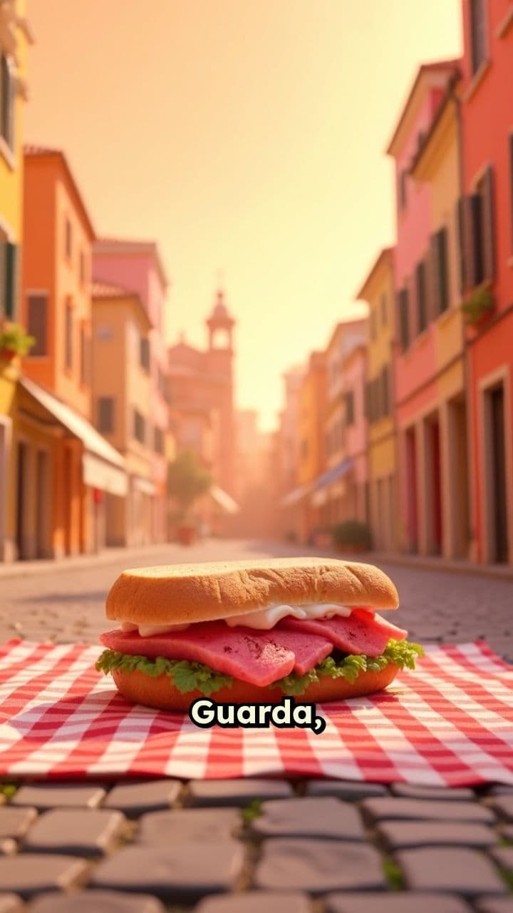 Il Panino di Guayaba con la Testa di Bimbo