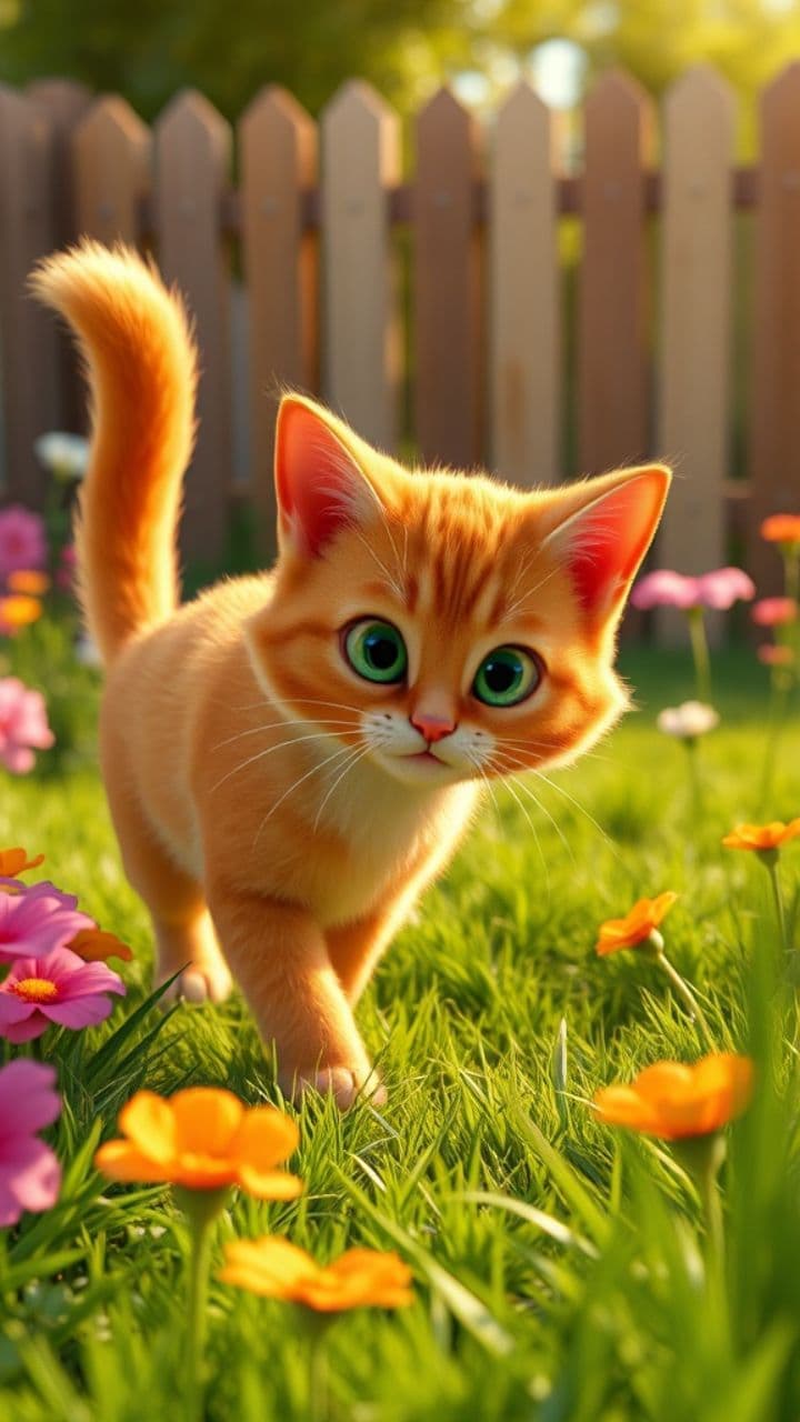 The Fluffy Cat's Treasure