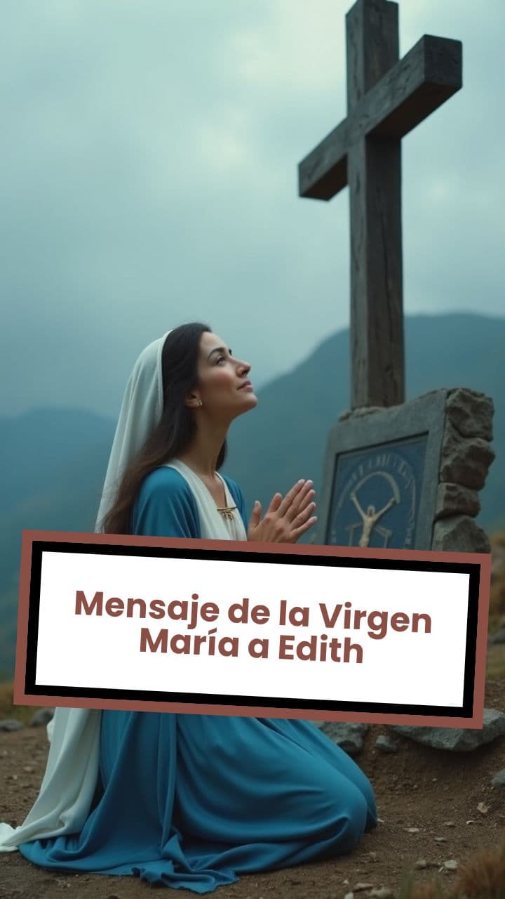 Mensaje de la Virgen María a Edith
