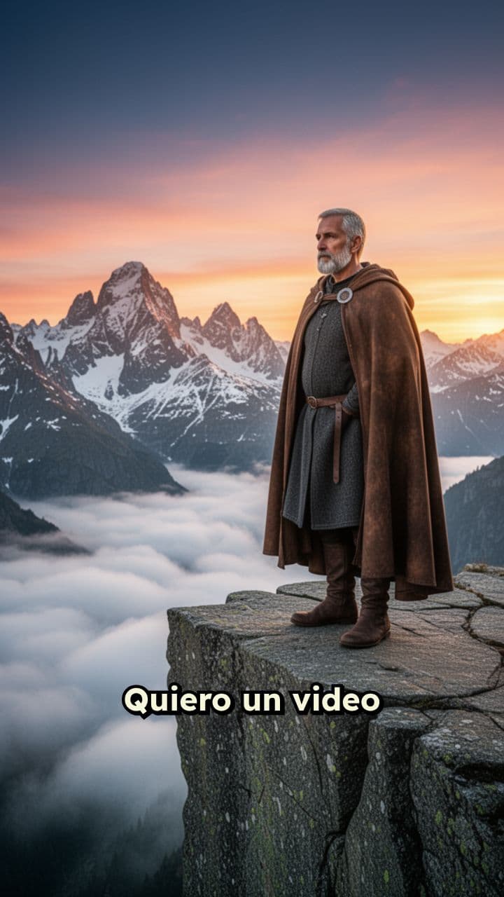 Motivación estoica en paisajes impresionantes