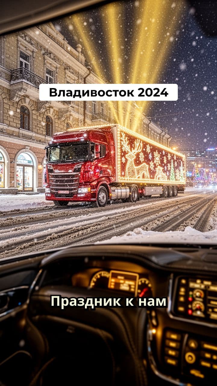 Christmas Magic in Vladivostok