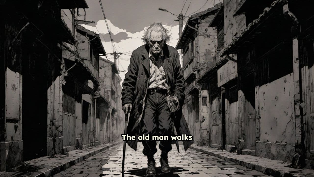The Sullen Walk of an Old Man