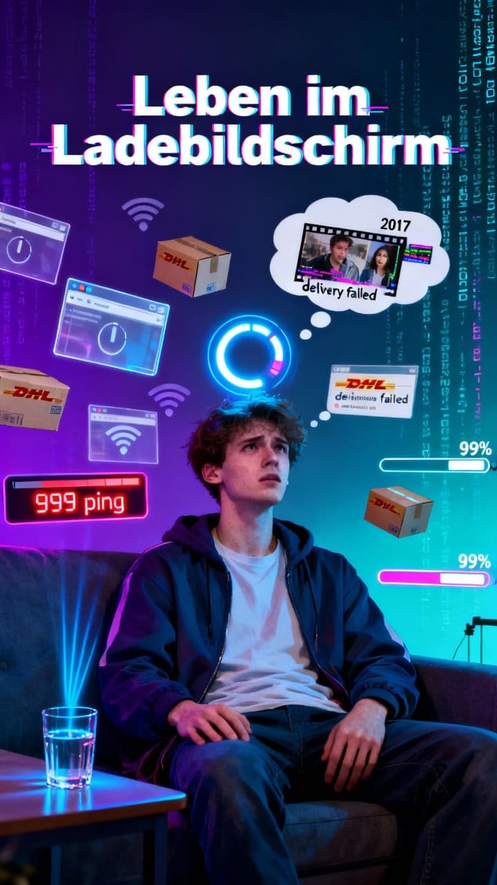 Leben im Ladebildschirm