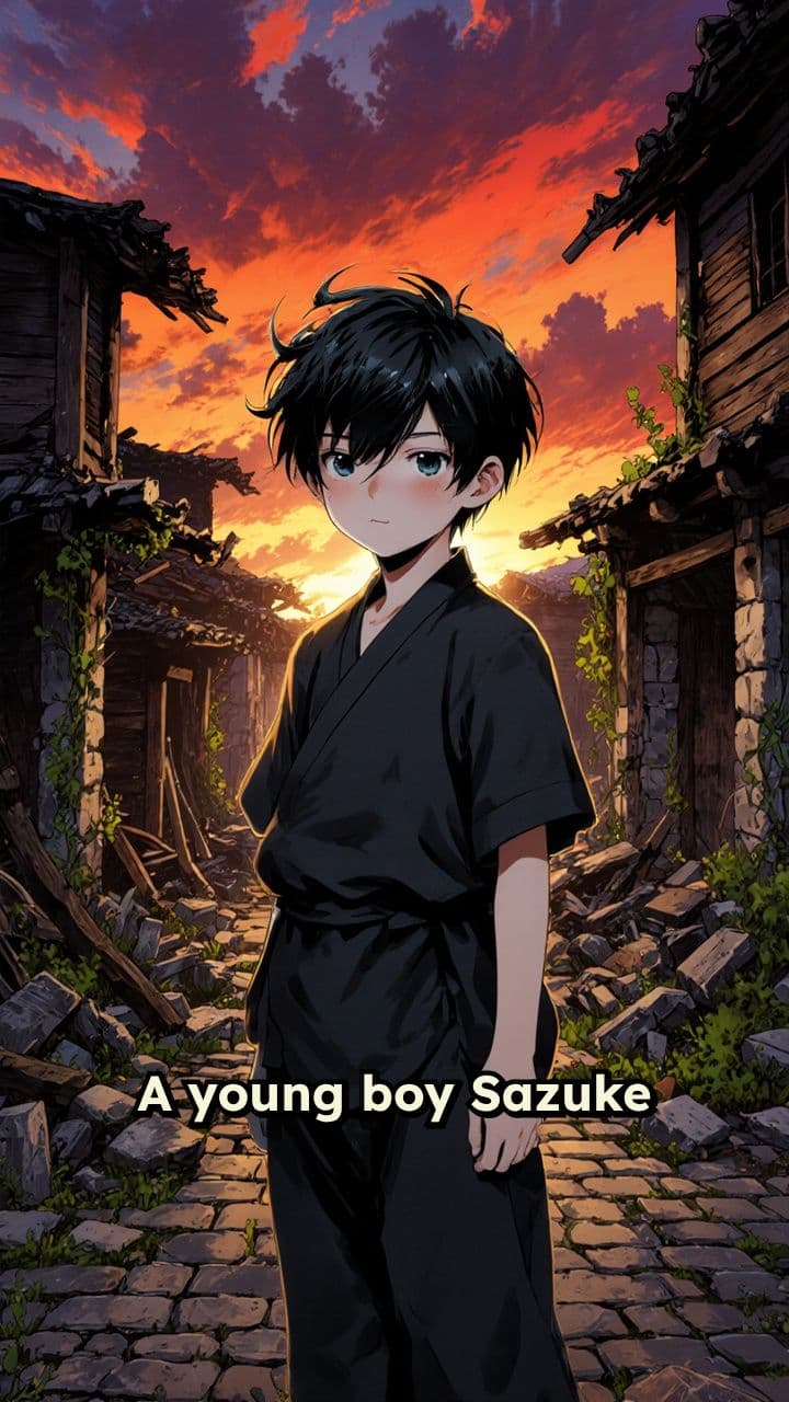 Sazuke's Awakening at Sunset