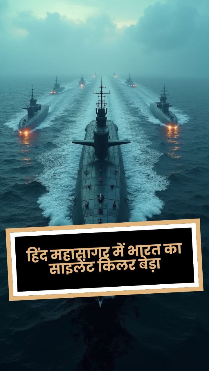 हिंद महासागर में भारत का साइलेंट किलर बेड़ा