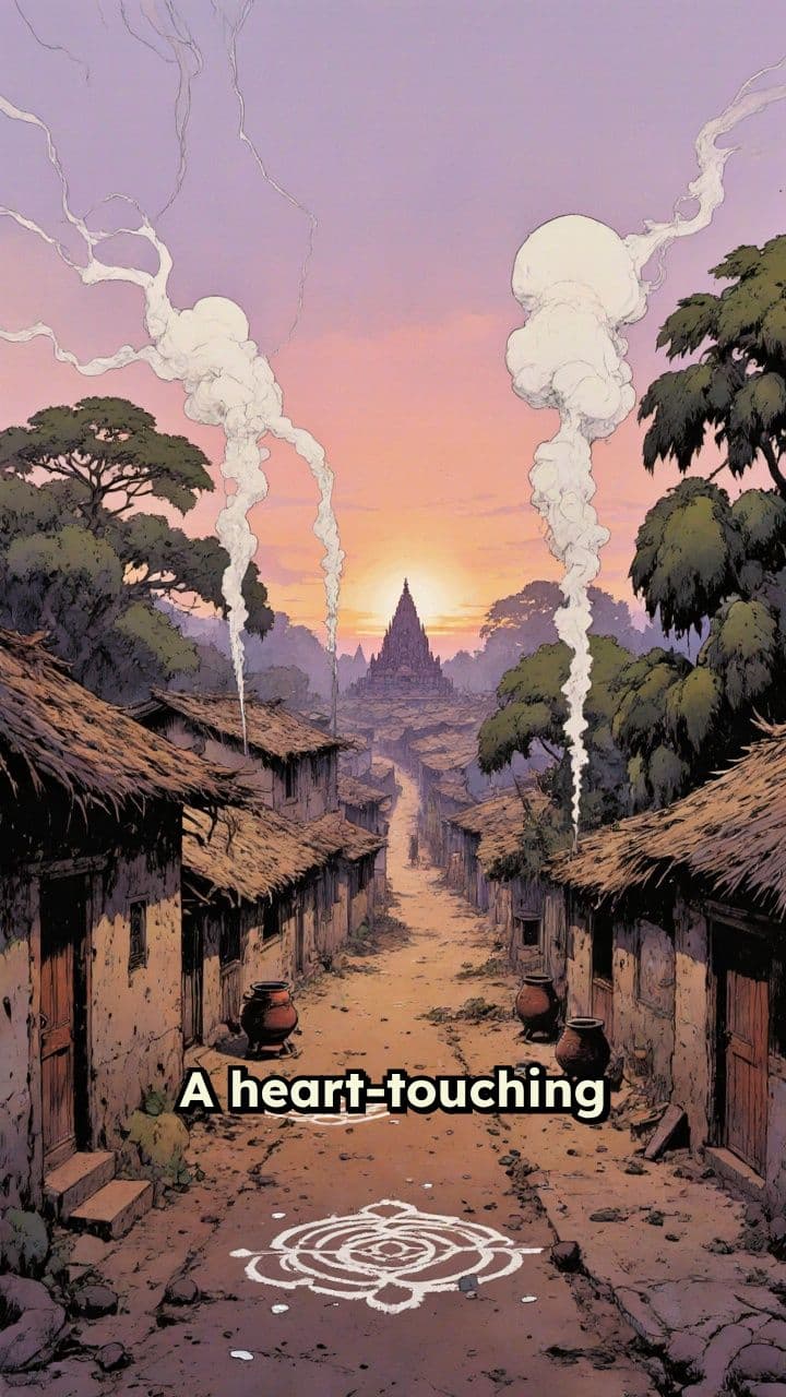 Aarav's Kindness at Dawn