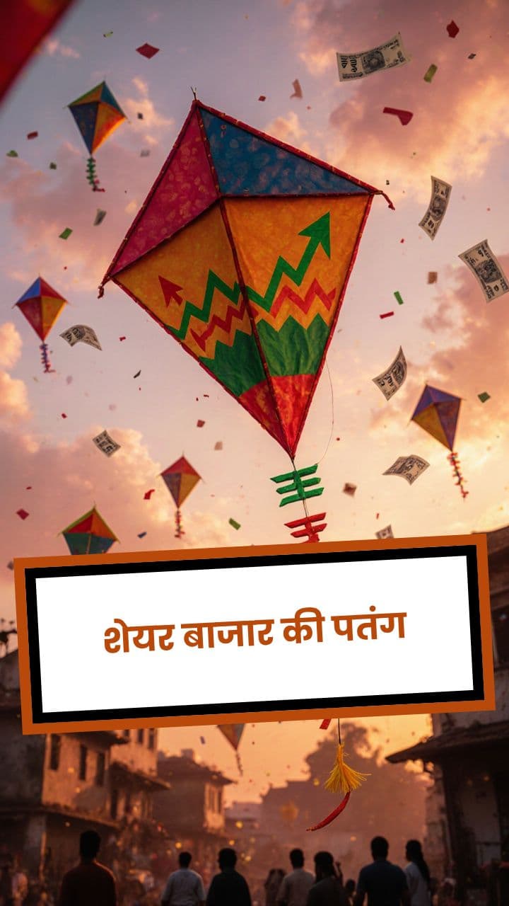 शेयर बाजार की पतंग