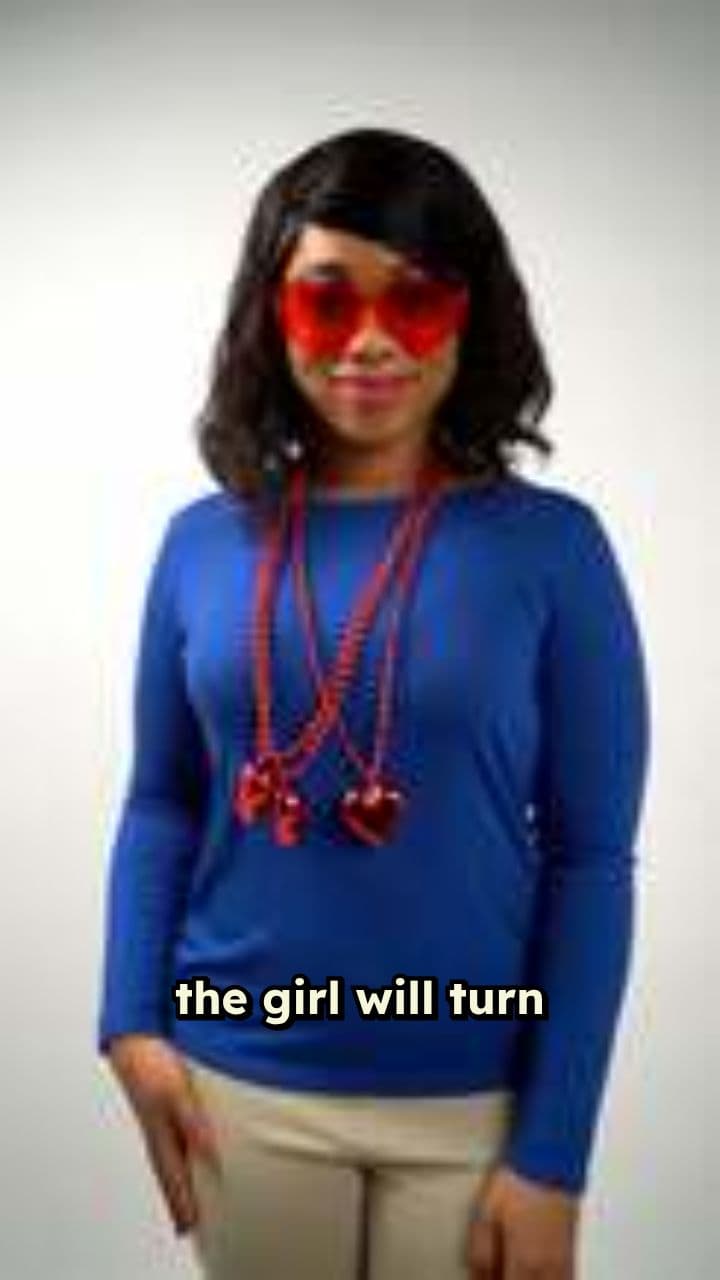 A Playful Wink and Smile