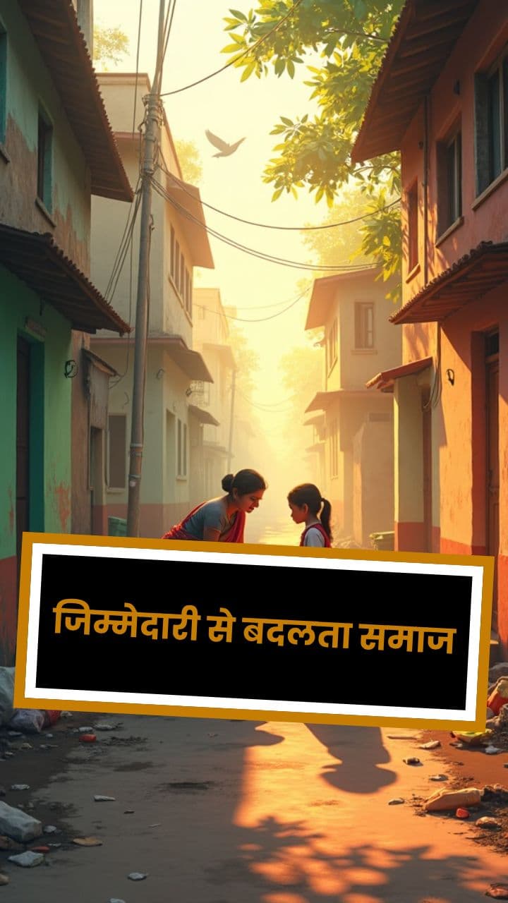 जिम्मेदारी से बदलता समाज