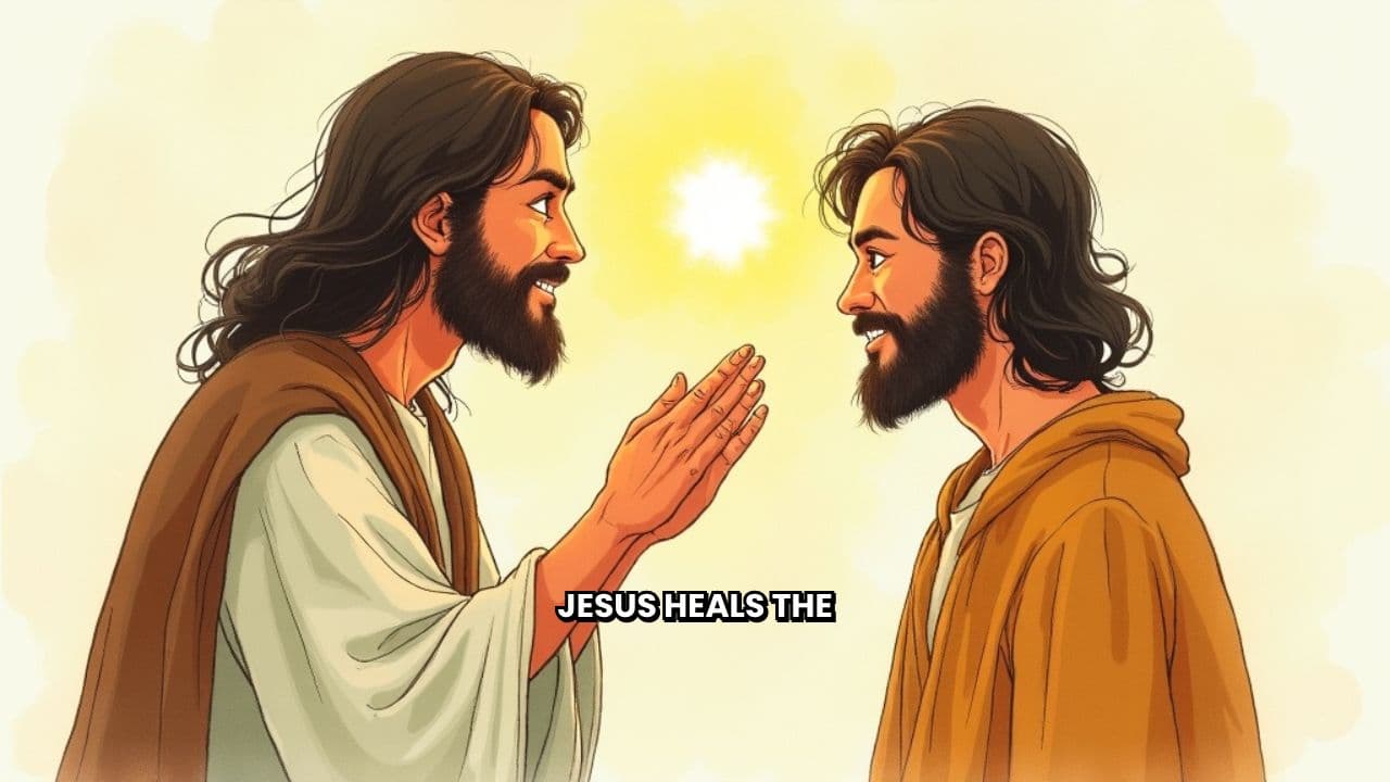 Jesus Heals the Blind Man