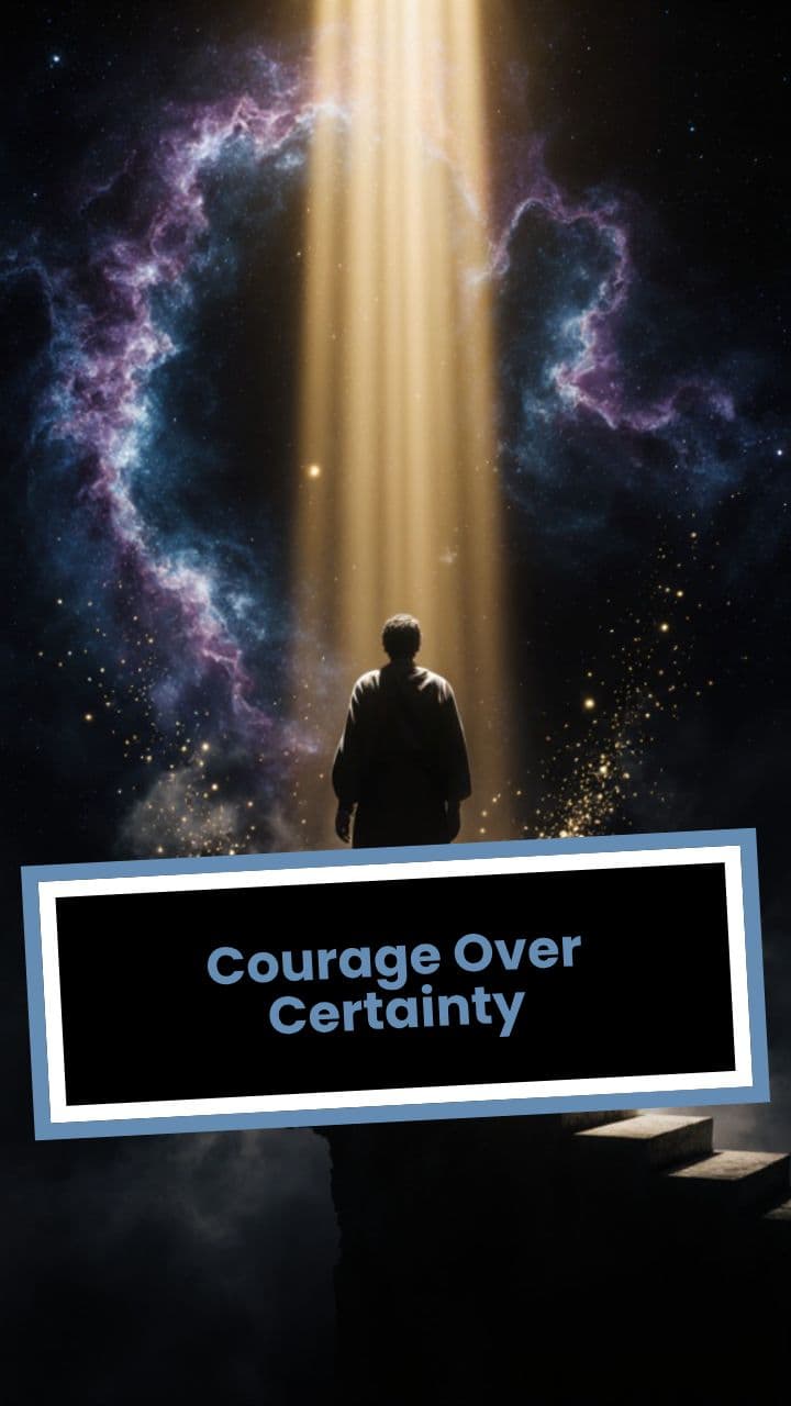 Courage Over Certainty