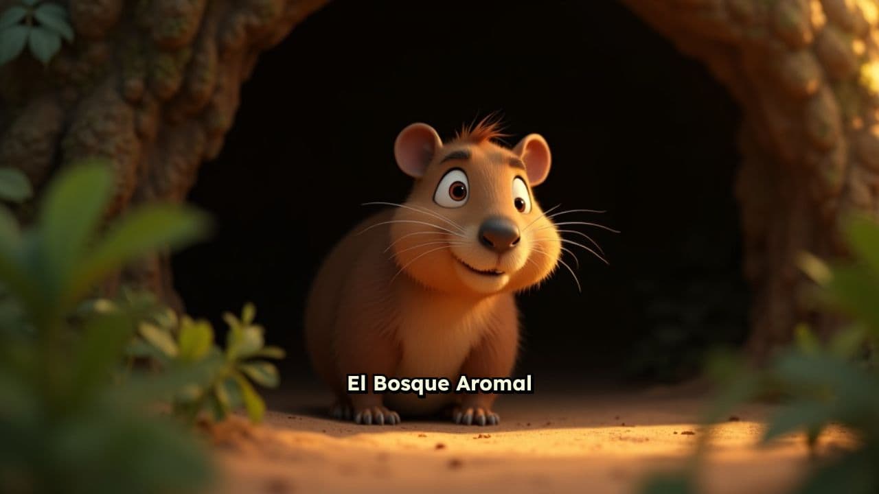 Sebastián el Capibara – La Primera Nieve de Sebastián