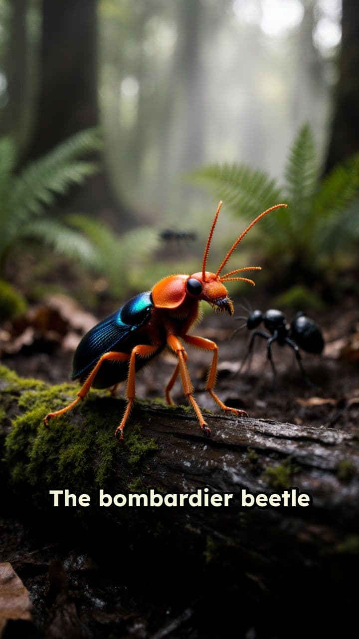Bombardier Beetle’s Explosive Defense