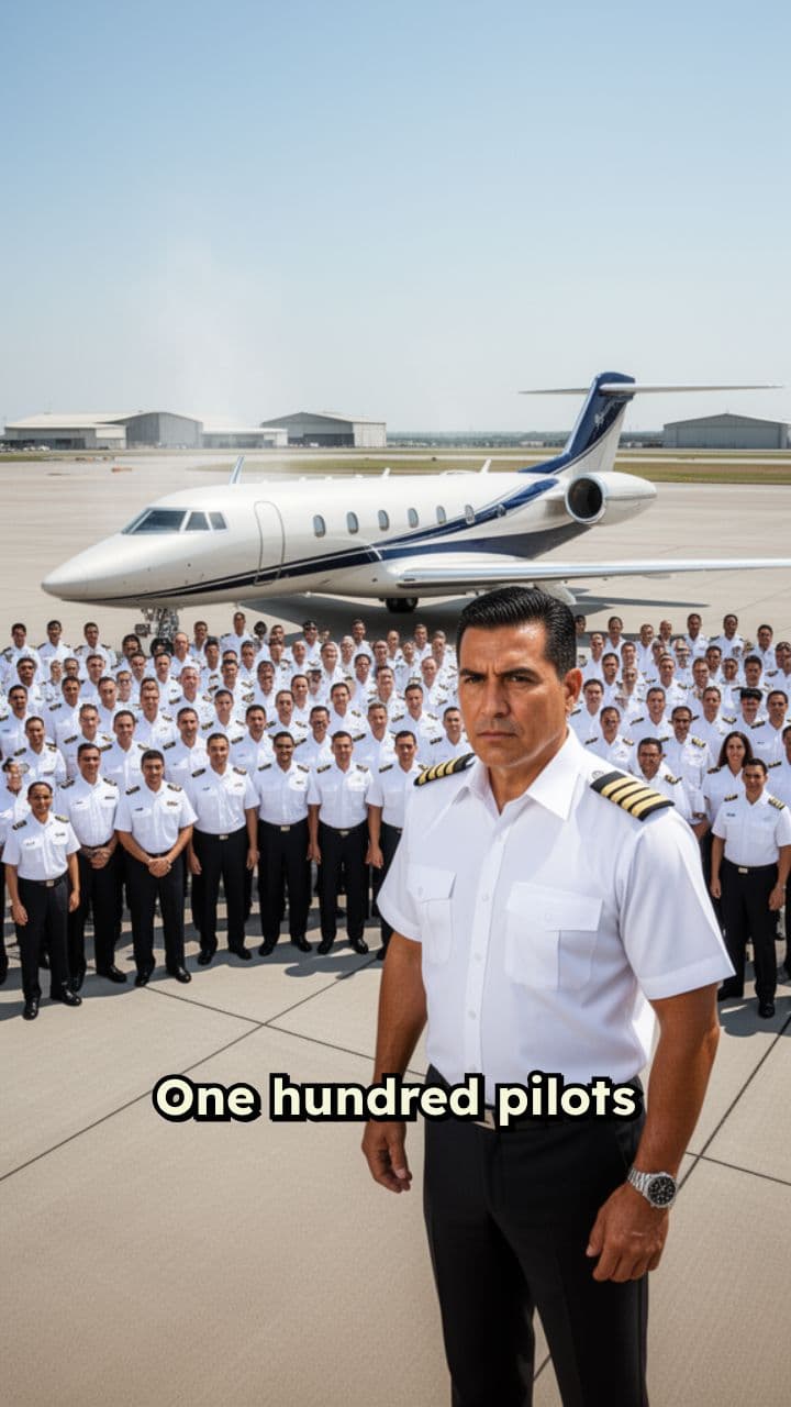 100 Pilots Battle for a Private Jet