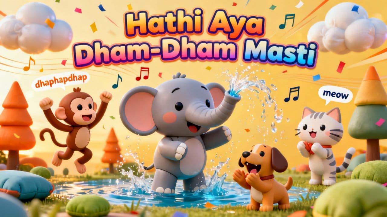 Hathi Aya Dham-Dham Masti