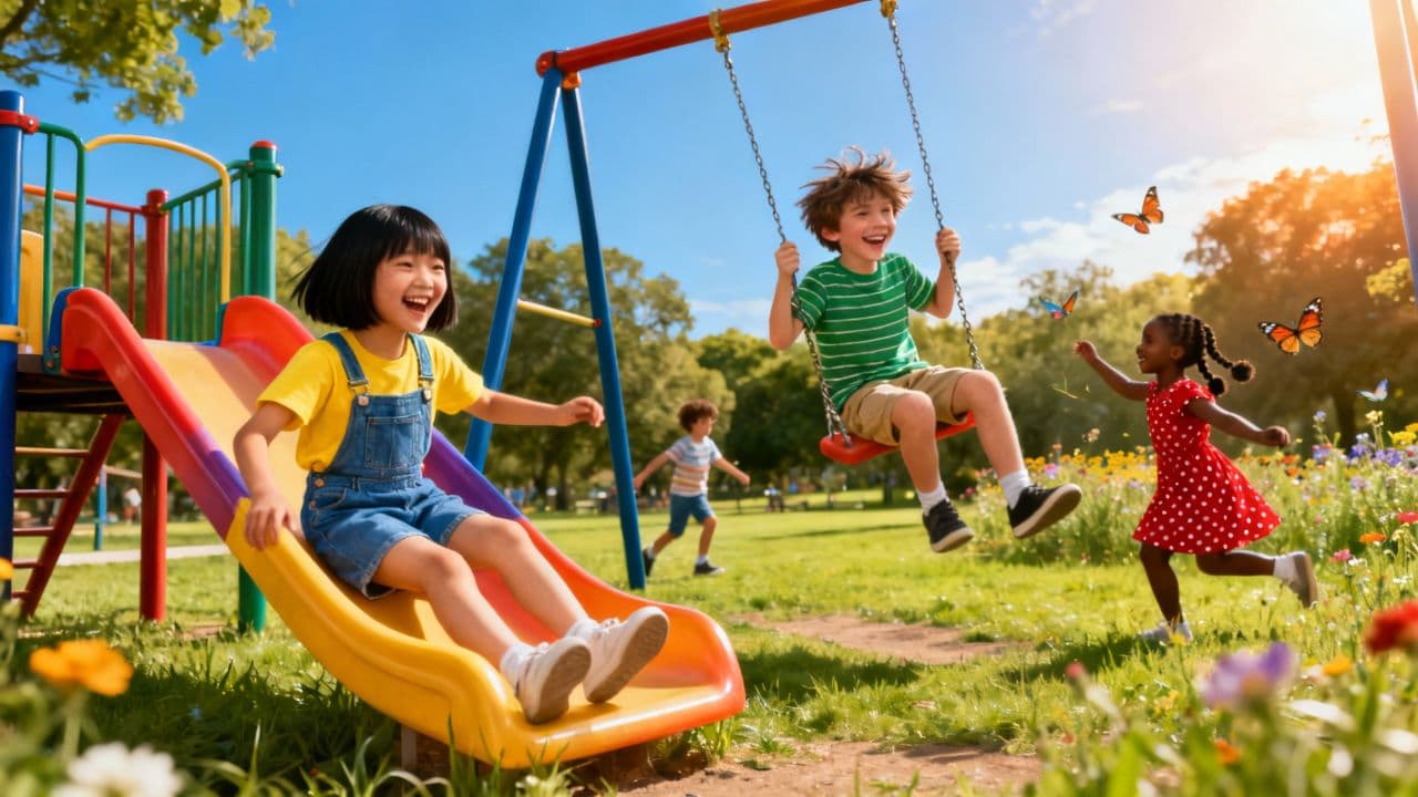 Unfiltered Joy in Childhood