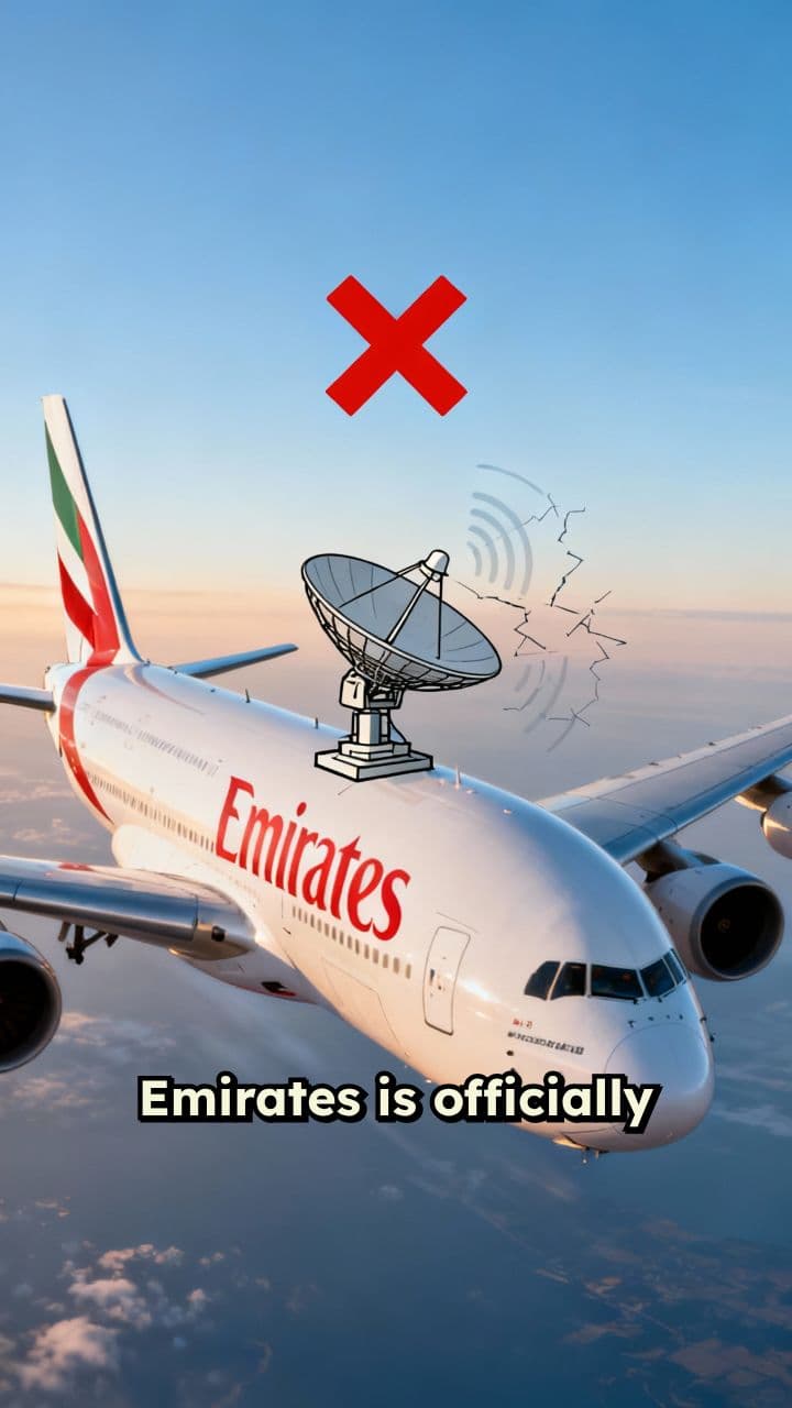 Emirates Introduces Free Starlink WiFi for All