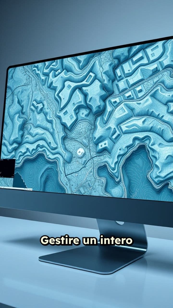 Gestione integrata del rilievo topografico