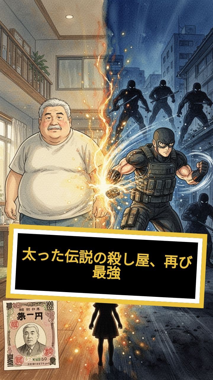 太った伝説の殺し屋、再び最強