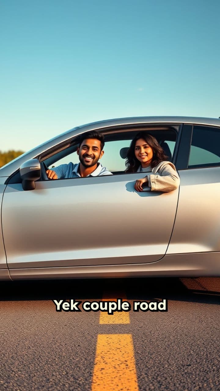 युगल की कार यात्रा