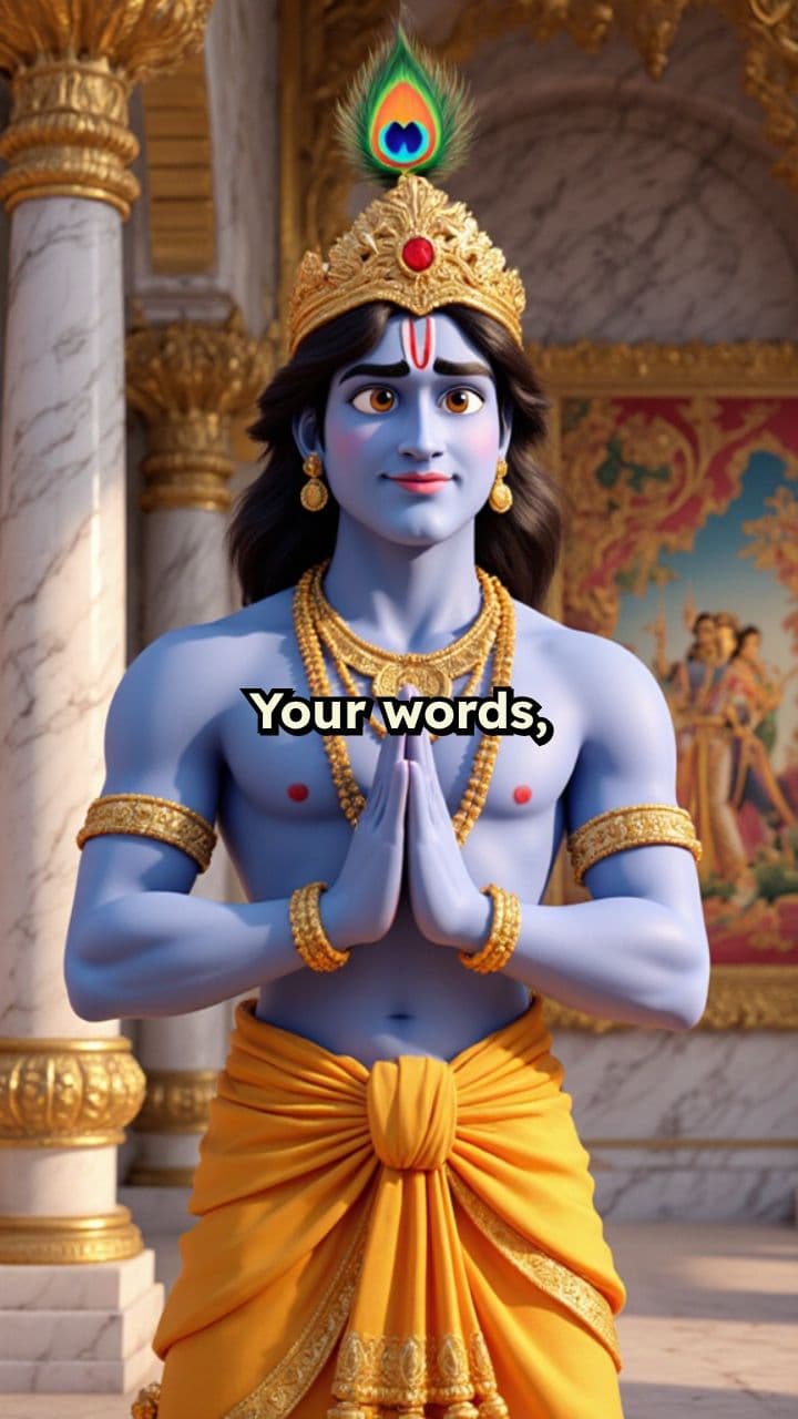 Krishna and Shishupal: The Chakra's Judgment