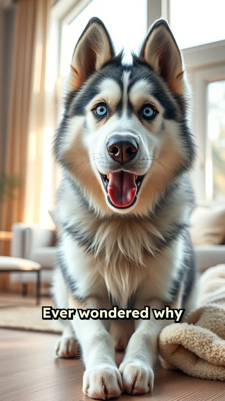 Why Huskies are Dramatic and Loud