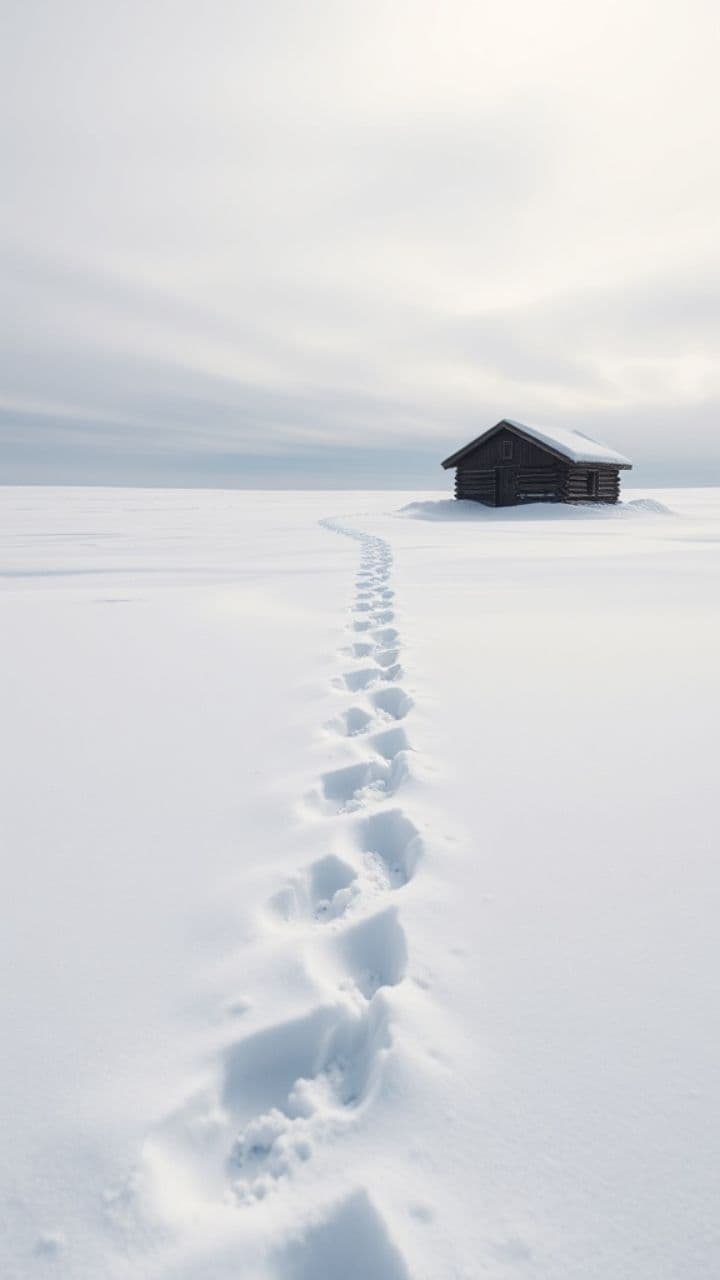 Footprints in the Snow