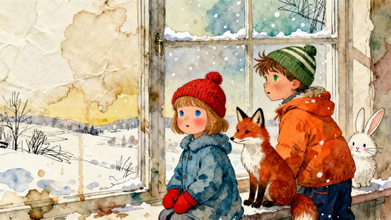 A Cozy Christmas Snow Day