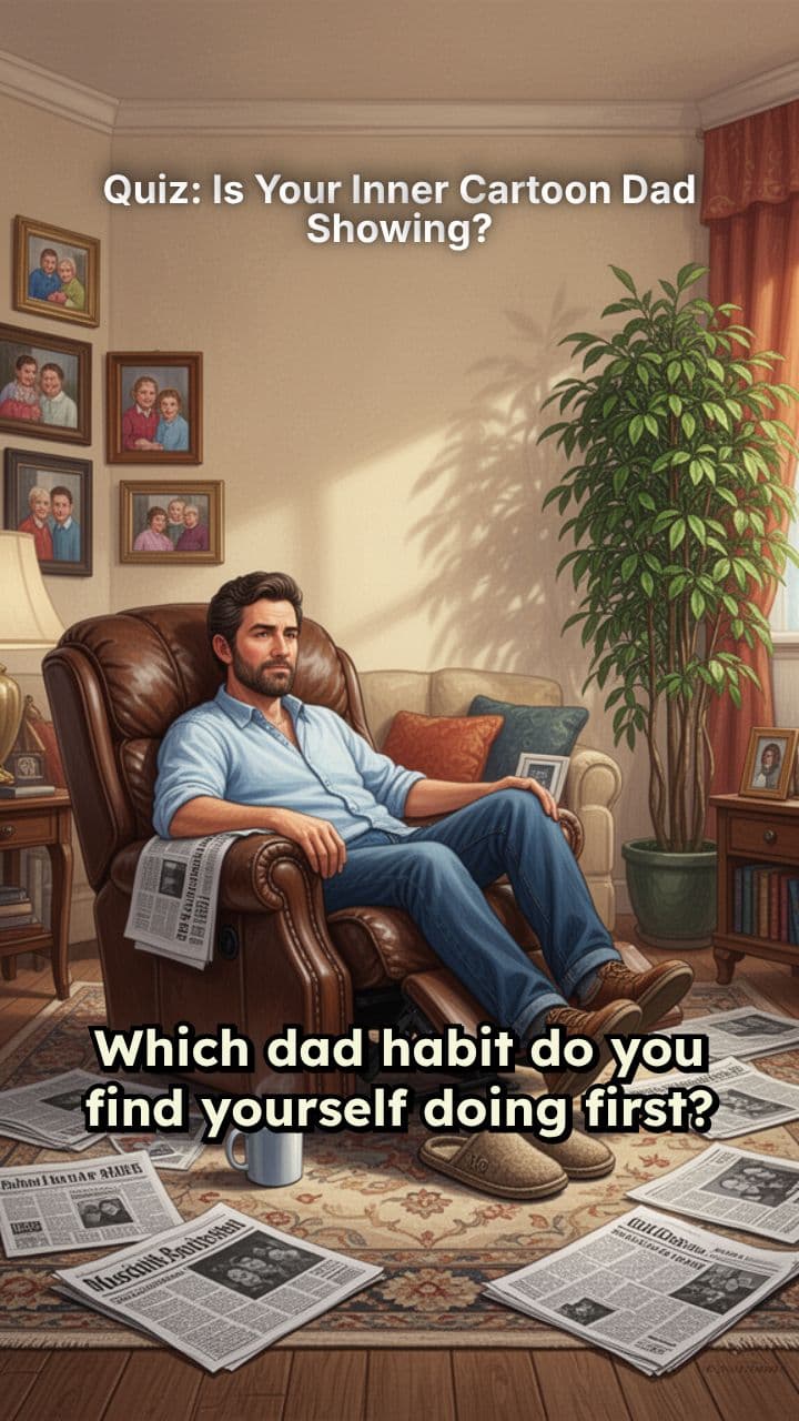 Quiz: Is Your Inner Cartoon Dad Showing?