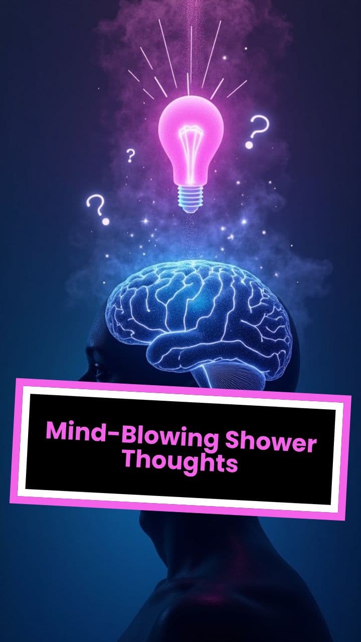 Mind-Blowing Shower Thoughts