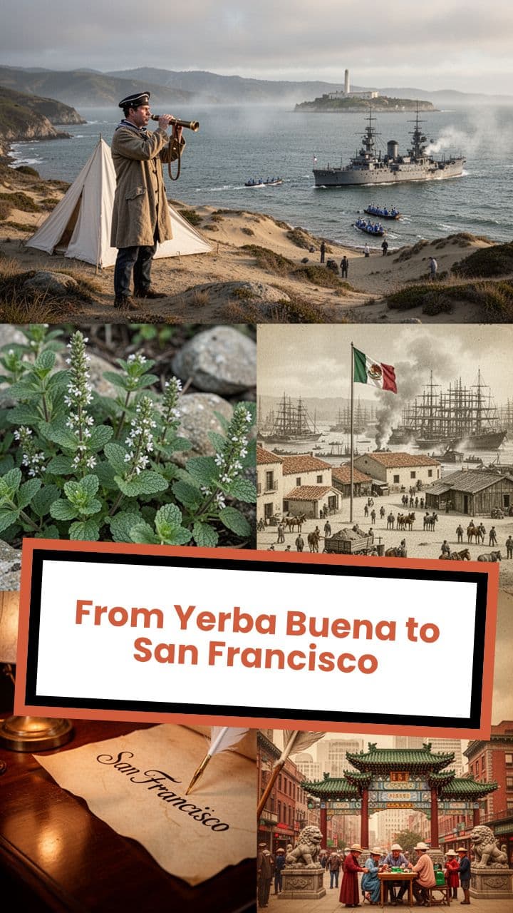 From Yerba Buena to San Francisco