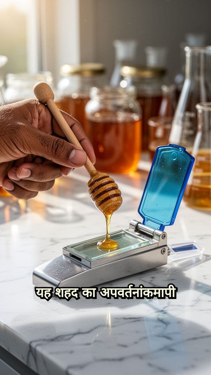 Honey Refractometer for Purity Testing