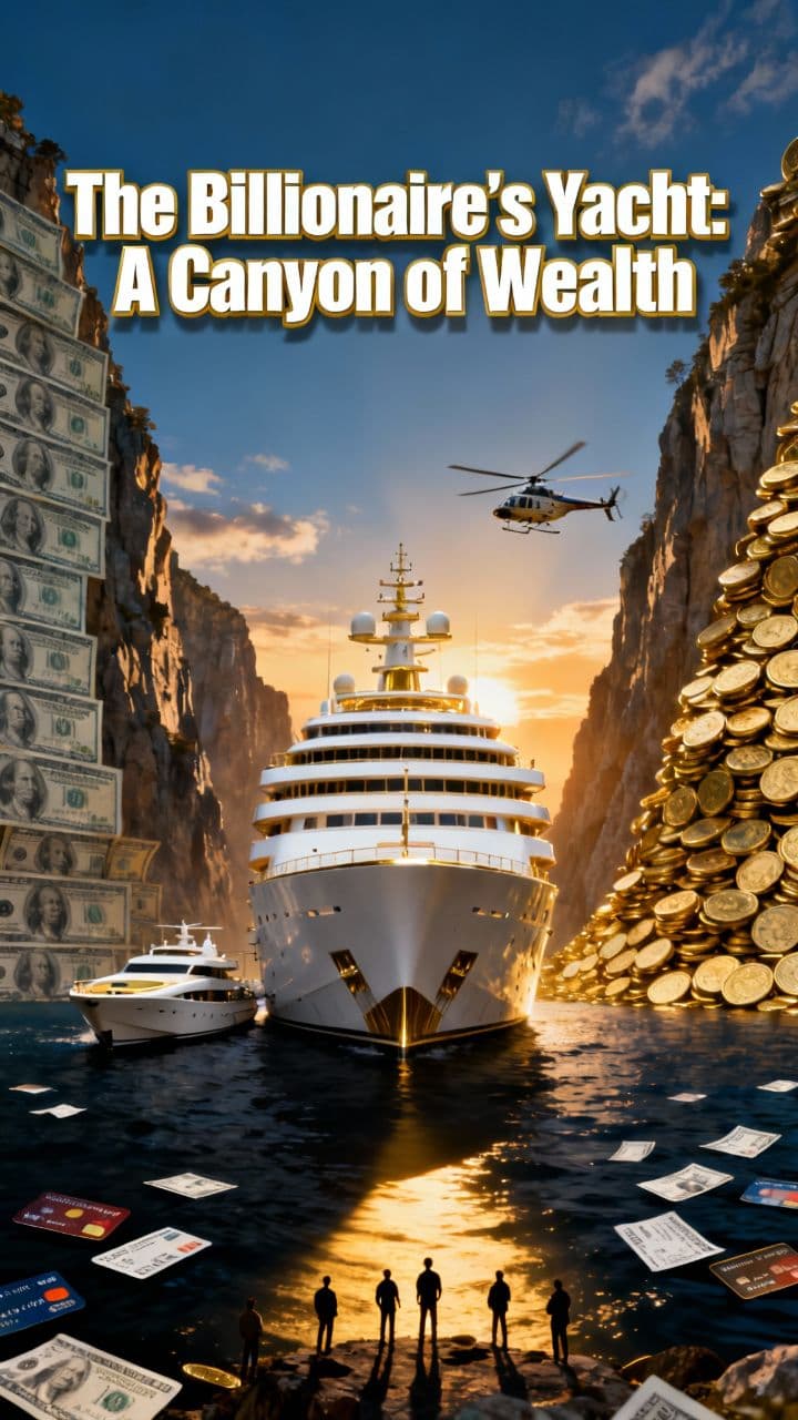 The Billionaire's Yacht: A Canyon of Wealth