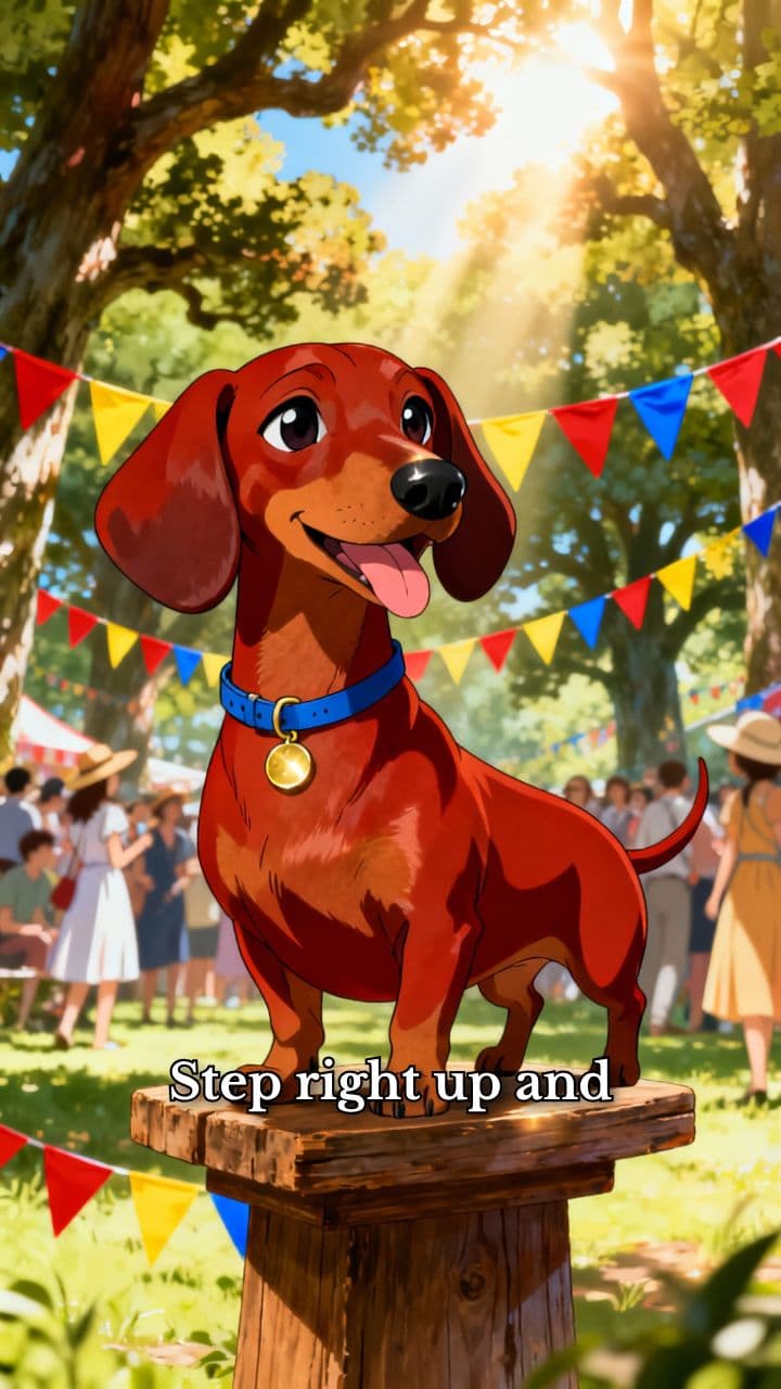 Irresistible Daucshund Charm