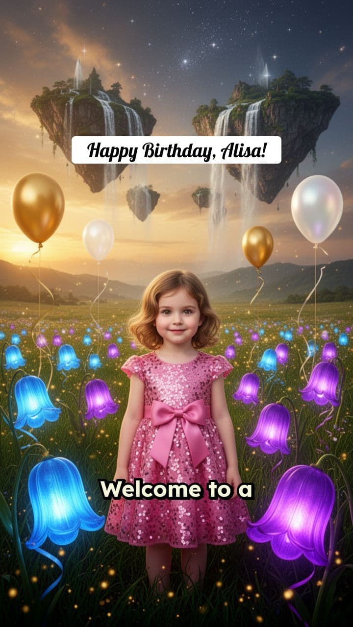 Alisa's Magical Hero Birthday