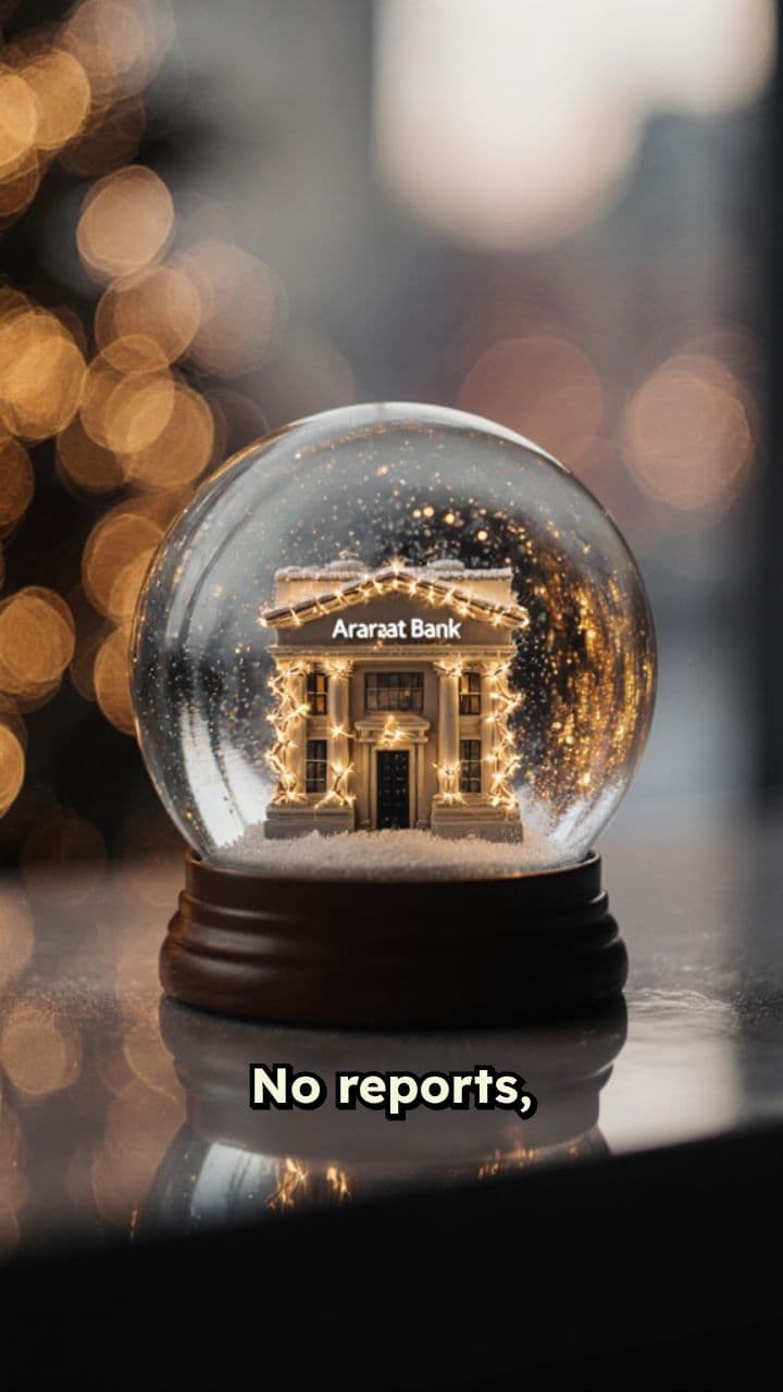 Ararat Bank New Year's Corporate Invitation